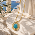 Collier Ellenico Aura Marina