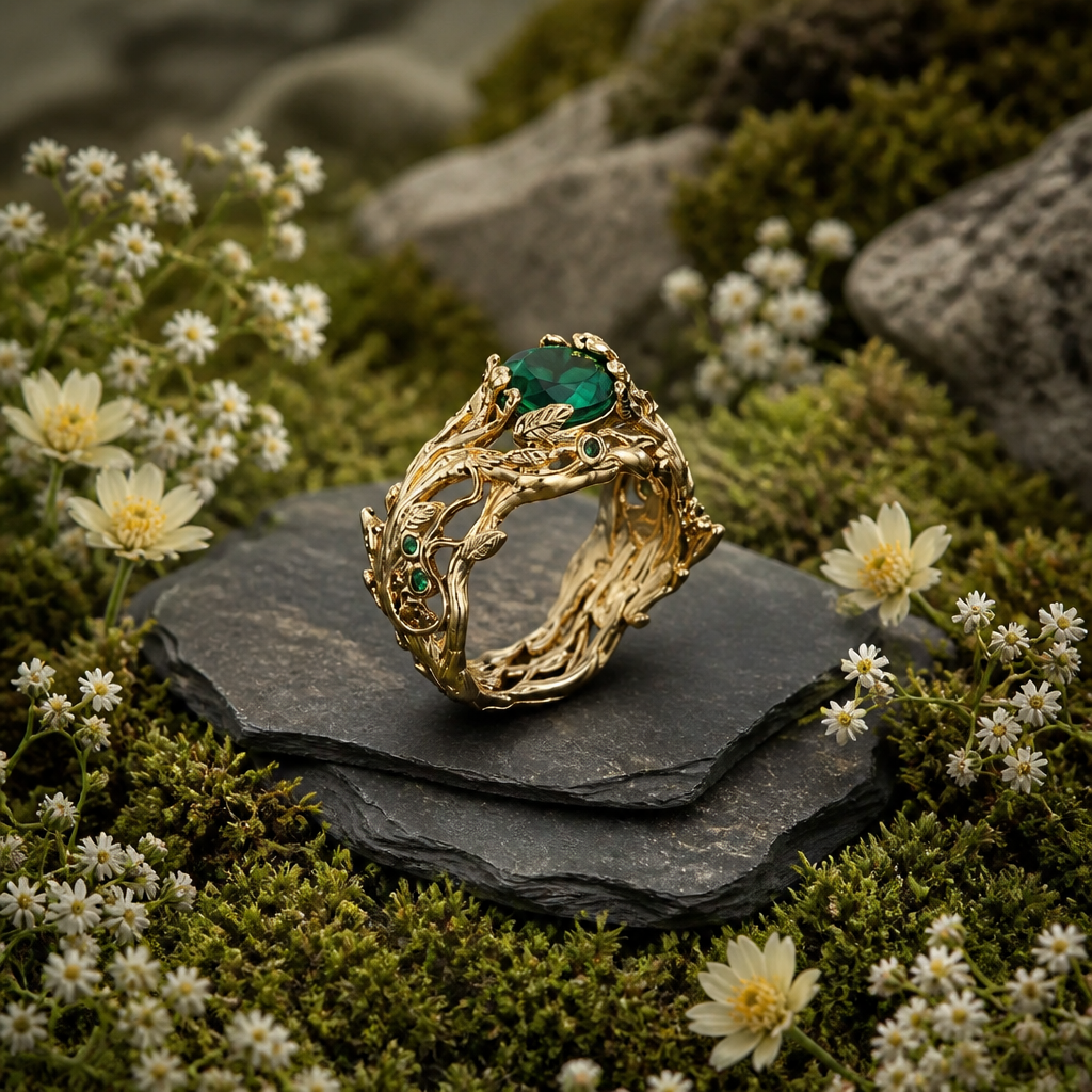 Anello Foresta Incantata