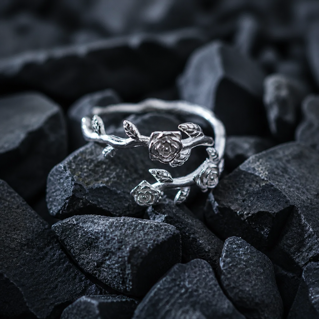 Anello Rose e Spine