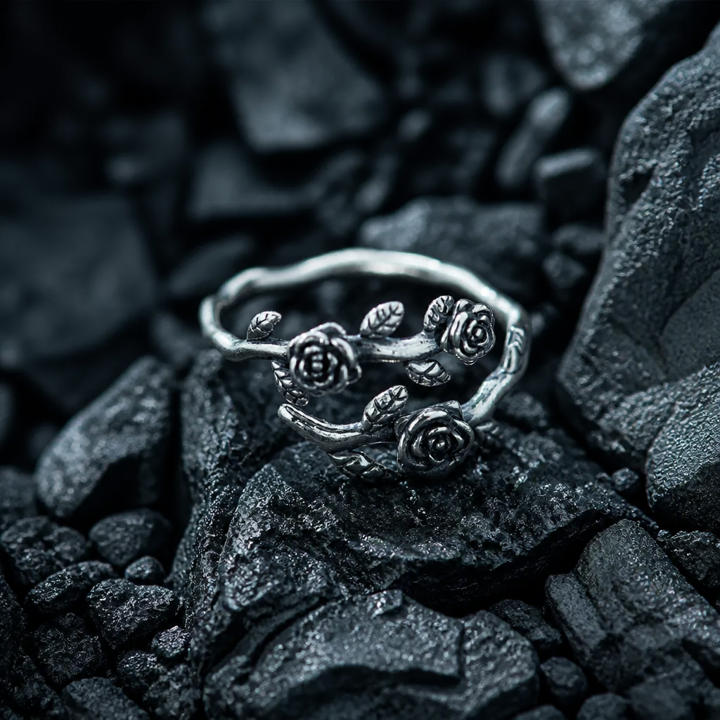 Anello Rose e Spine