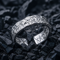Anello Frammento del Caos (Argento Puro s999)