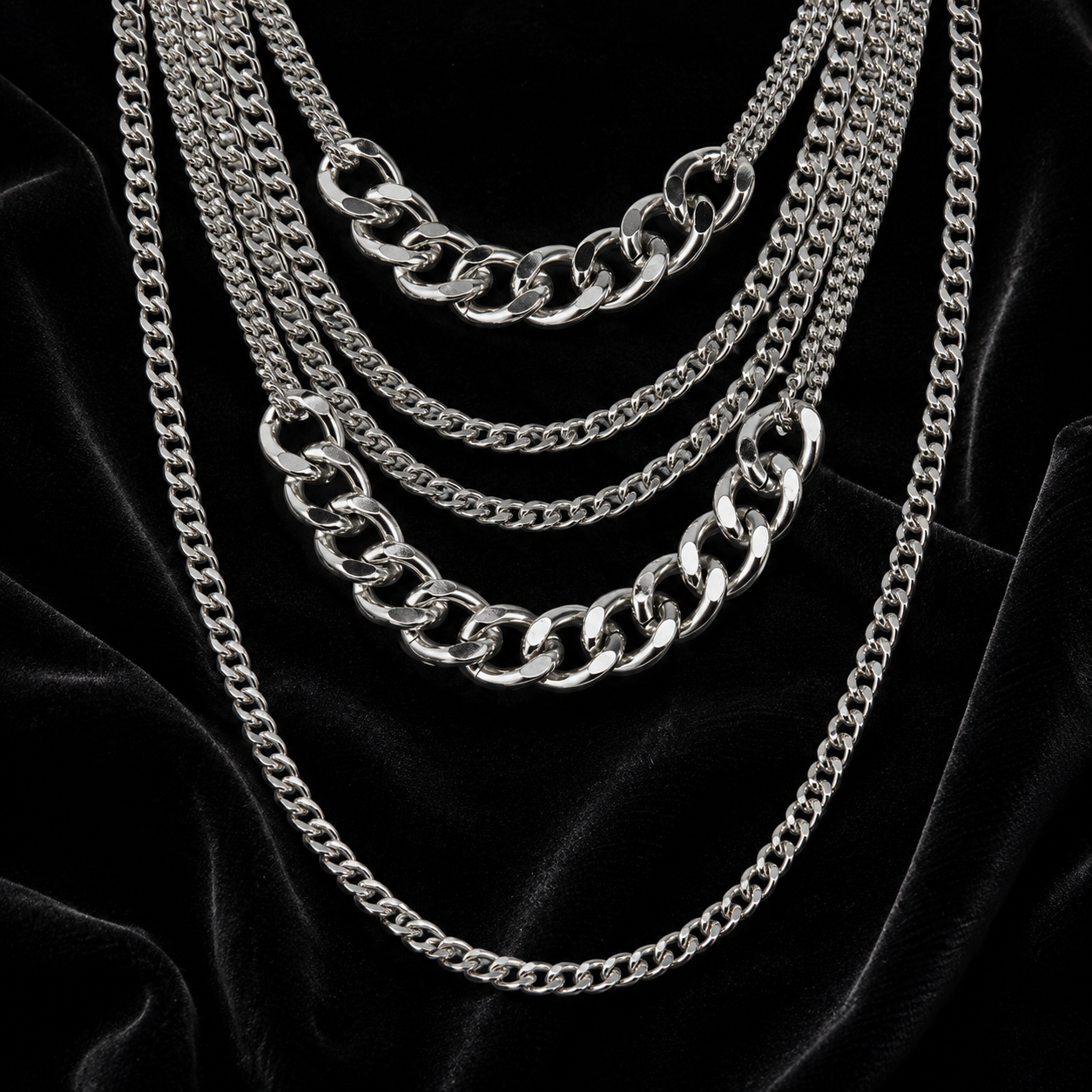 Obsidian Empress • Layered Choker