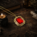 Ruby Amulet • Collana Magica Rétro