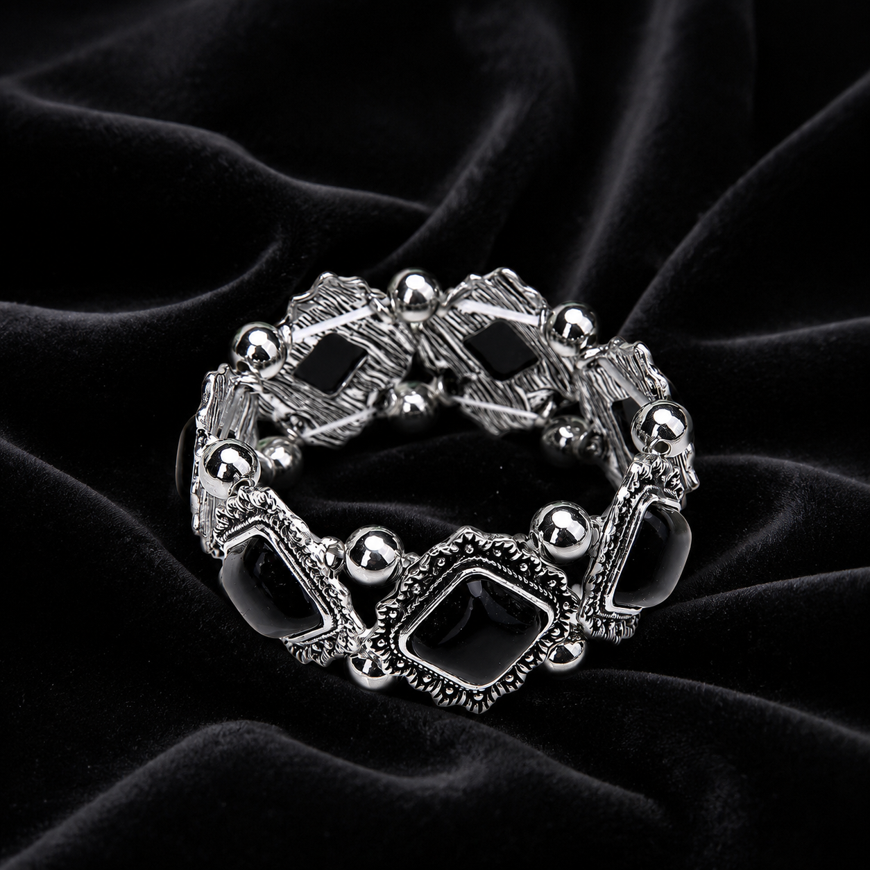 Bracciale Obsidian Nocturne