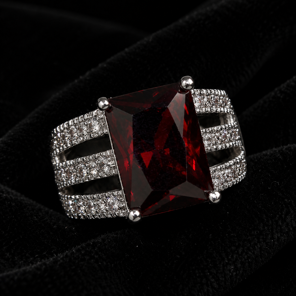 Anello Garnet Poison