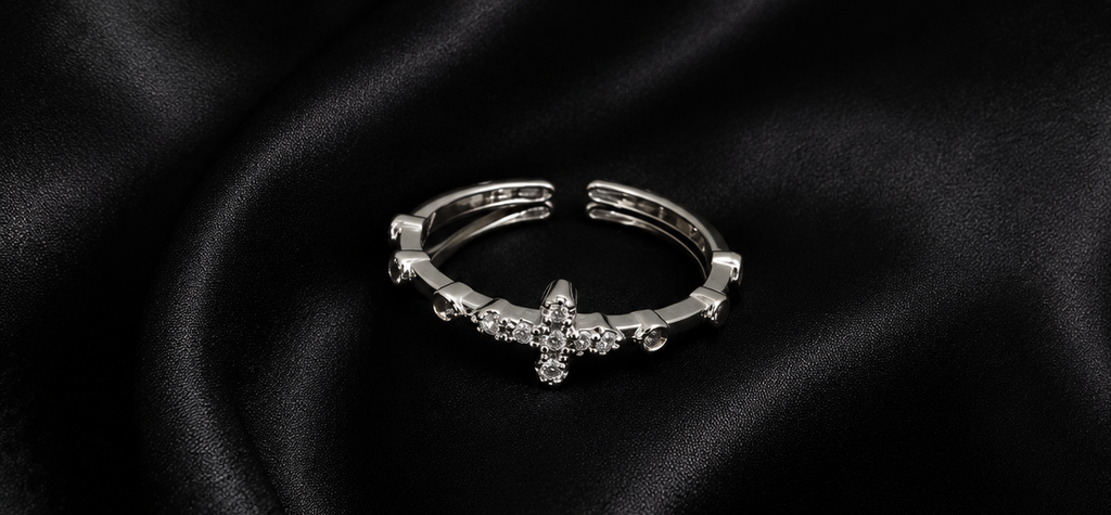 Anello Midnight Cross