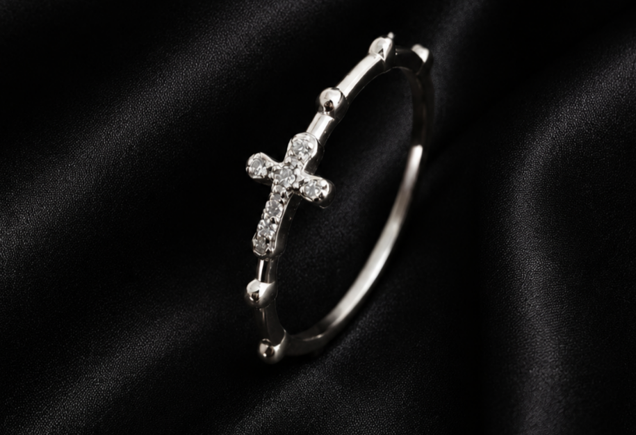 Anello Midnight Cross