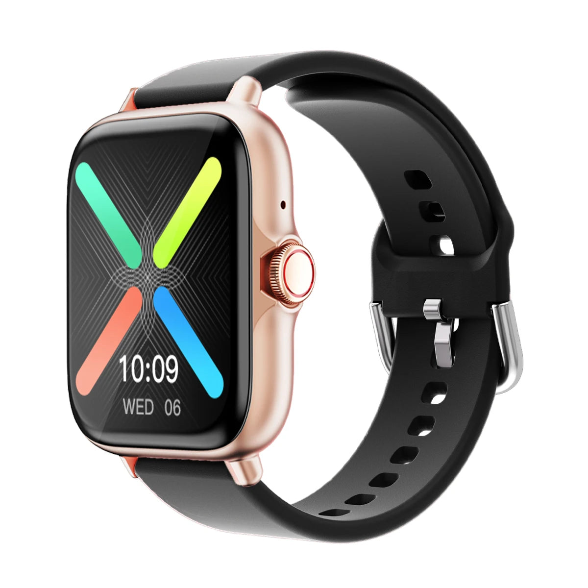 Smartwatch unisex con messaggio di risposta alla chiamata Monitoraggio del sonno Avvisi informativi contapassi sportivo per iPhone Android