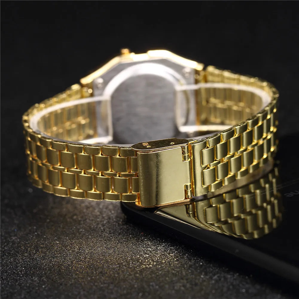 Orologio digitale in acciaio inossidabile
