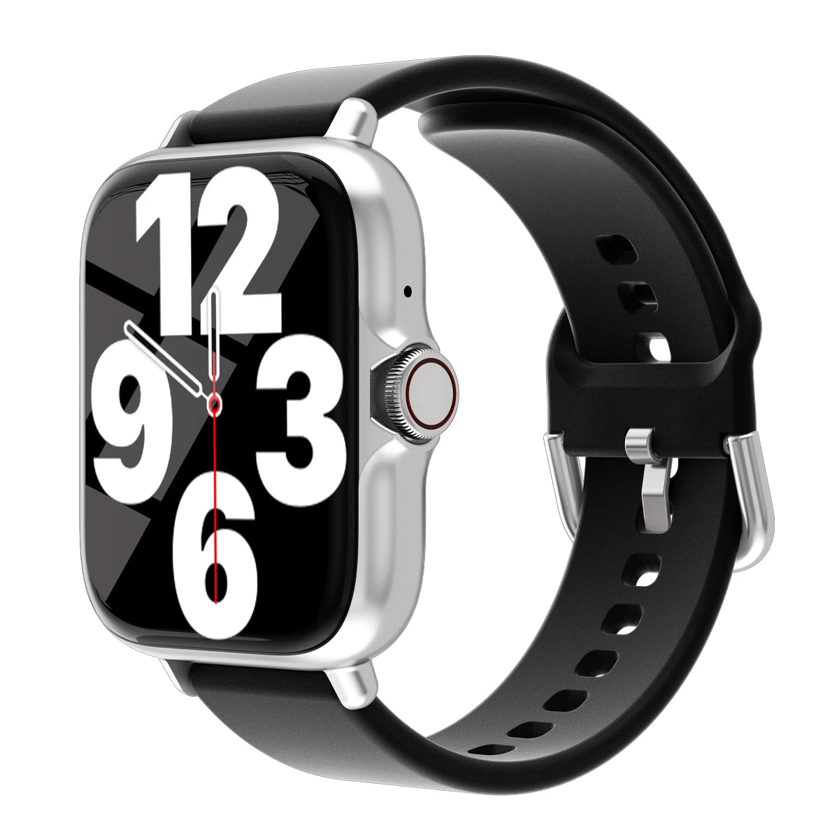 Smartwatch unisex con messaggio di risposta alla chiamata Monitoraggio del sonno Avvisi informativi contapassi sportivo per iPhone Android