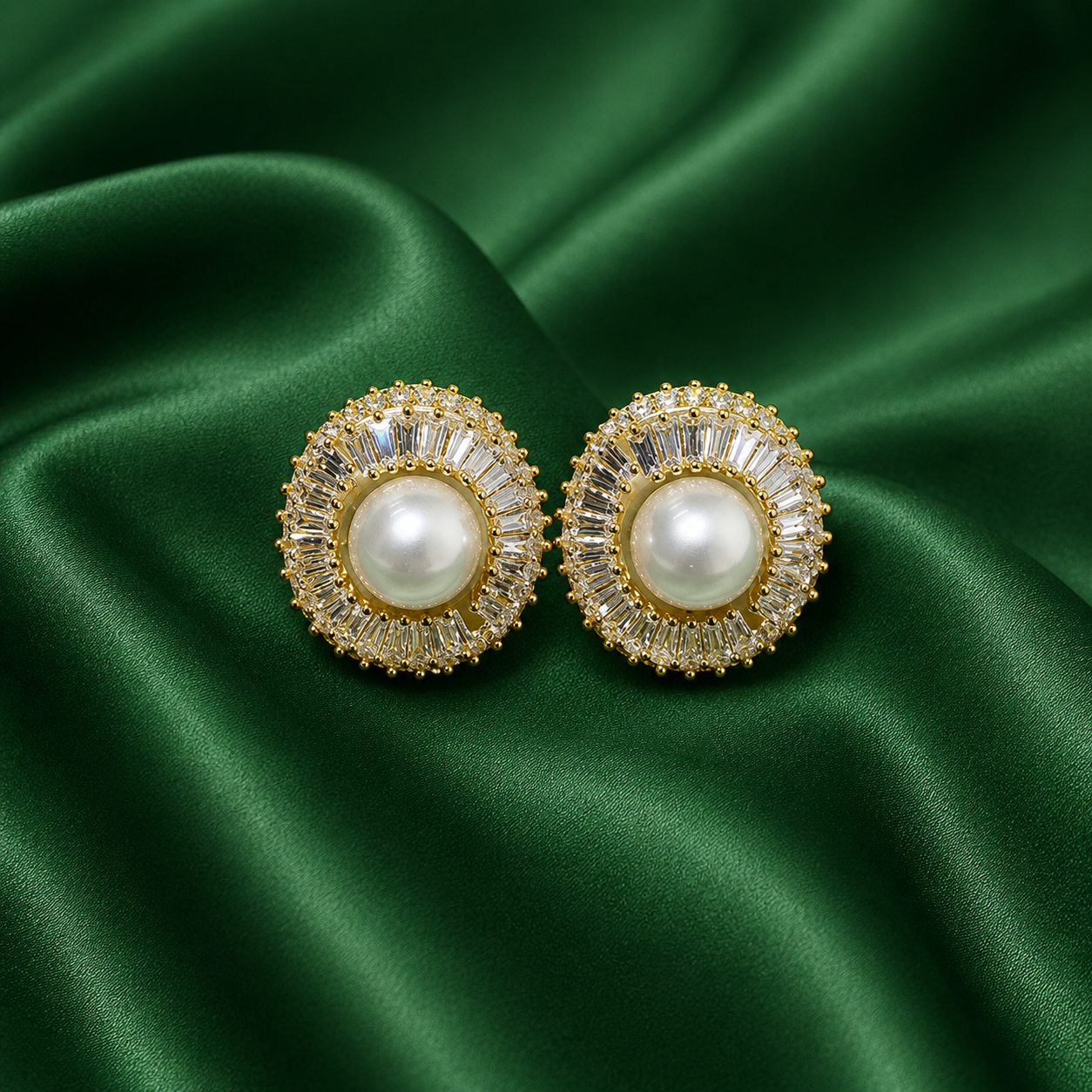 Vesper Pearl • Orecchini a Bottone