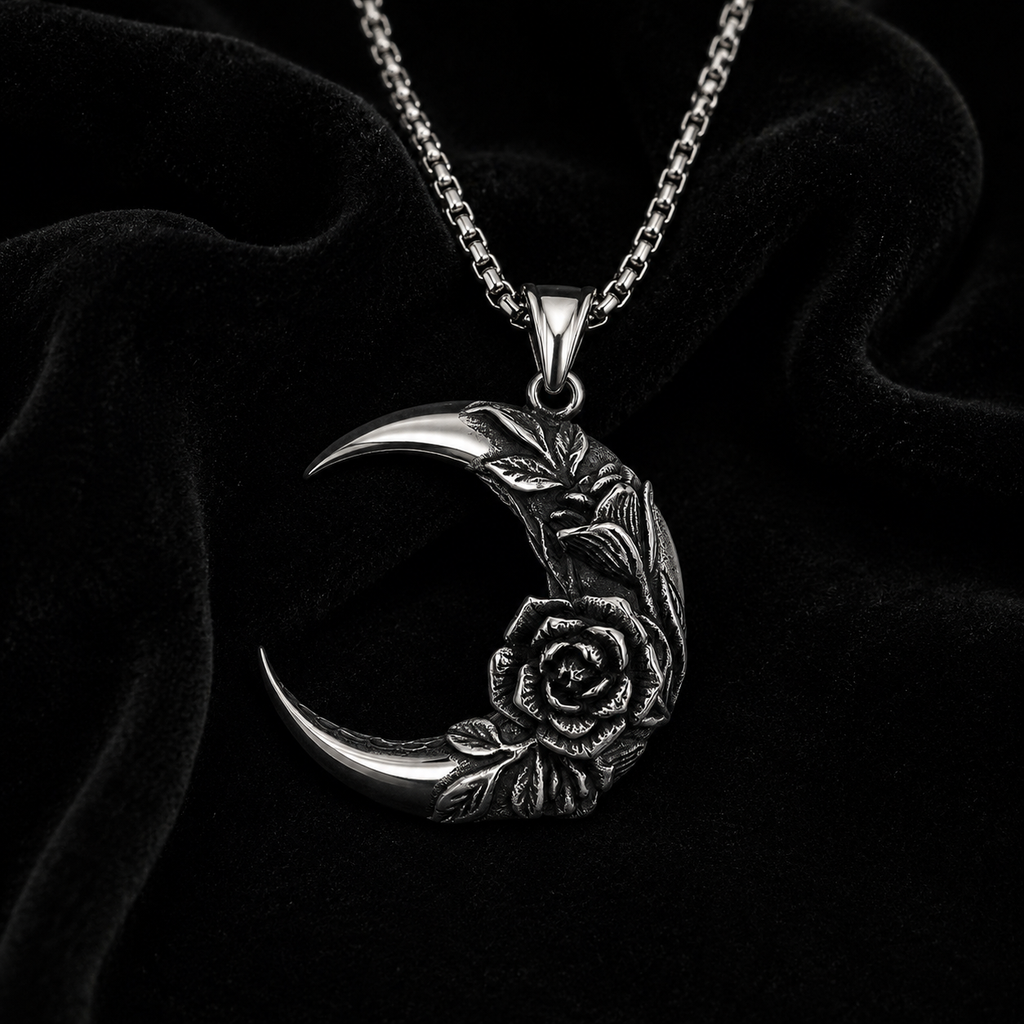 Collana Moon and Rose