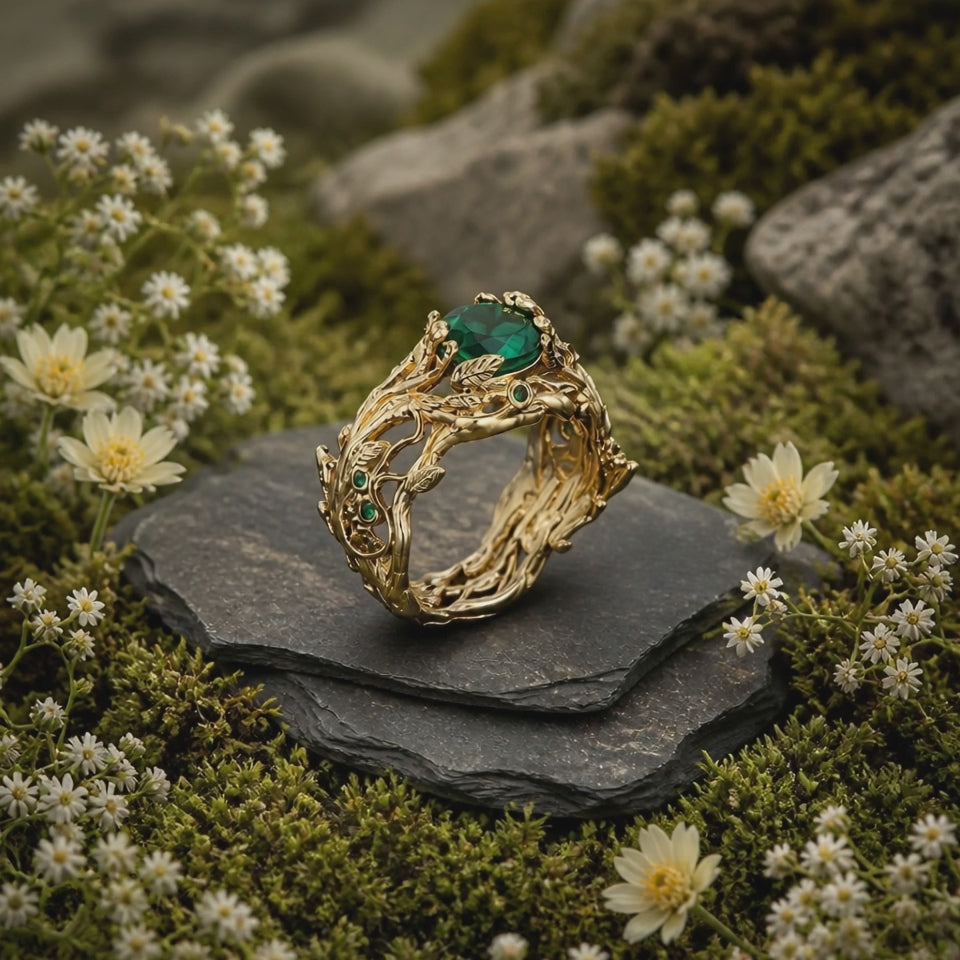 Anello Foresta Incantata